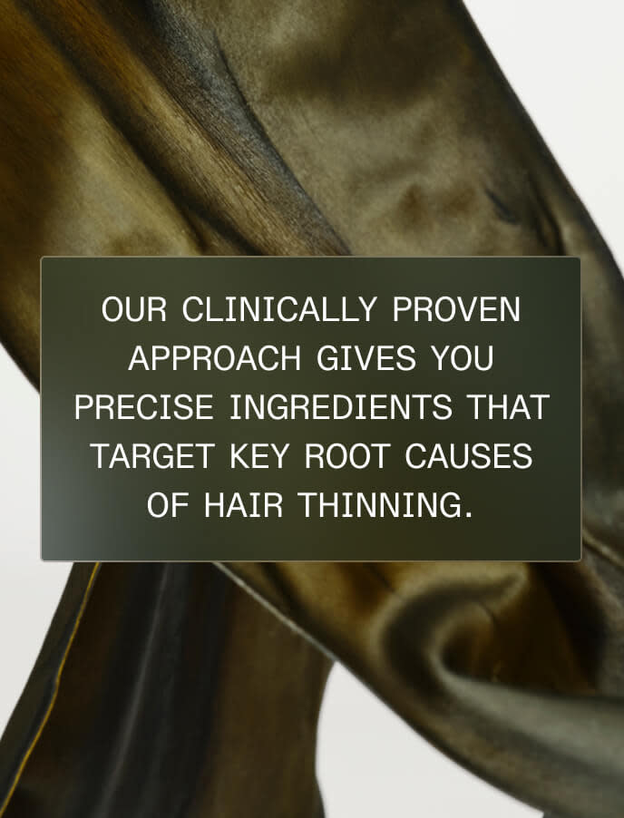 Nutrafol Men——Supports visibly thicker, fuller hair and scalp coverage in men 18-49.1