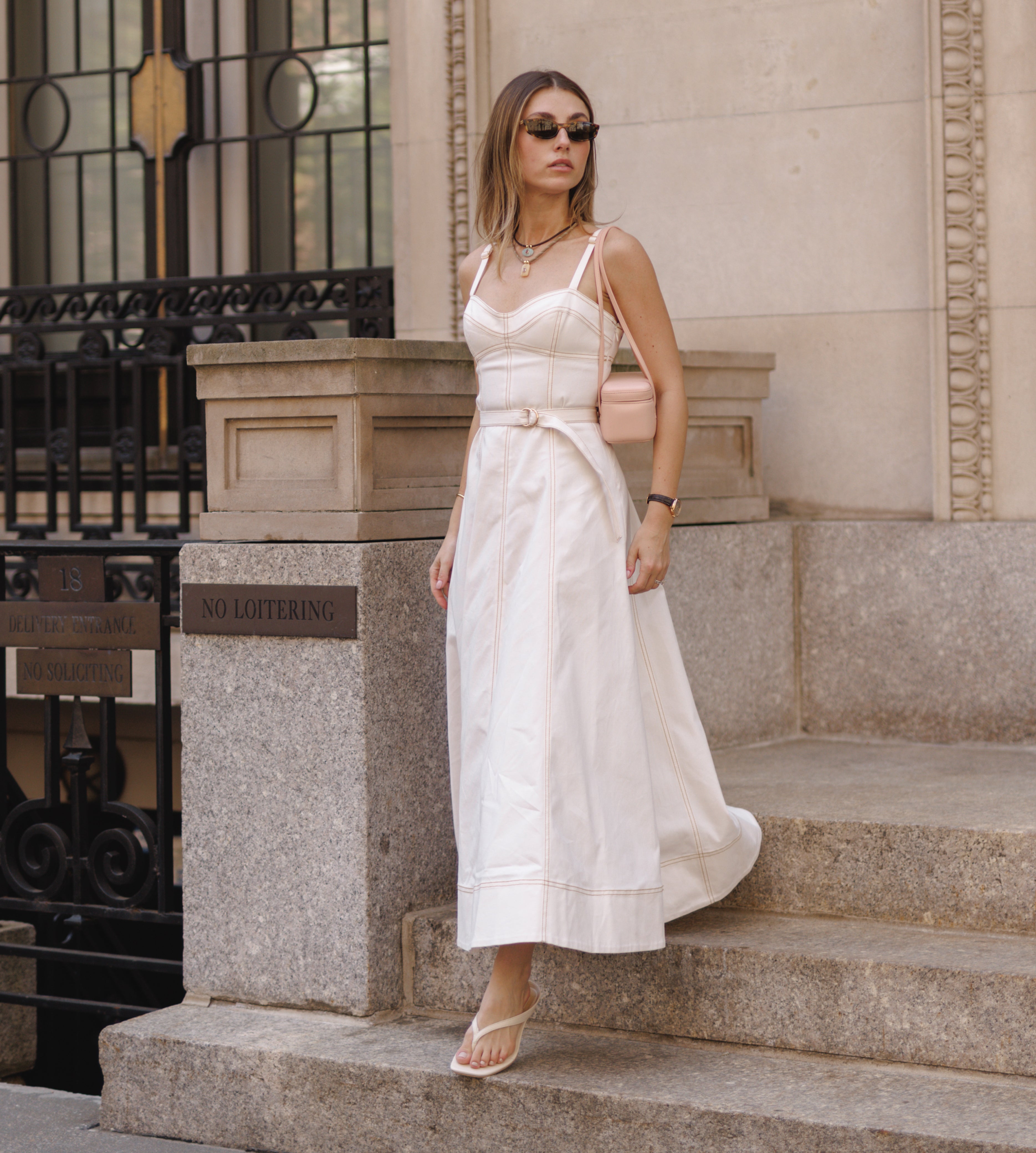 The Fiona Dress - Off White